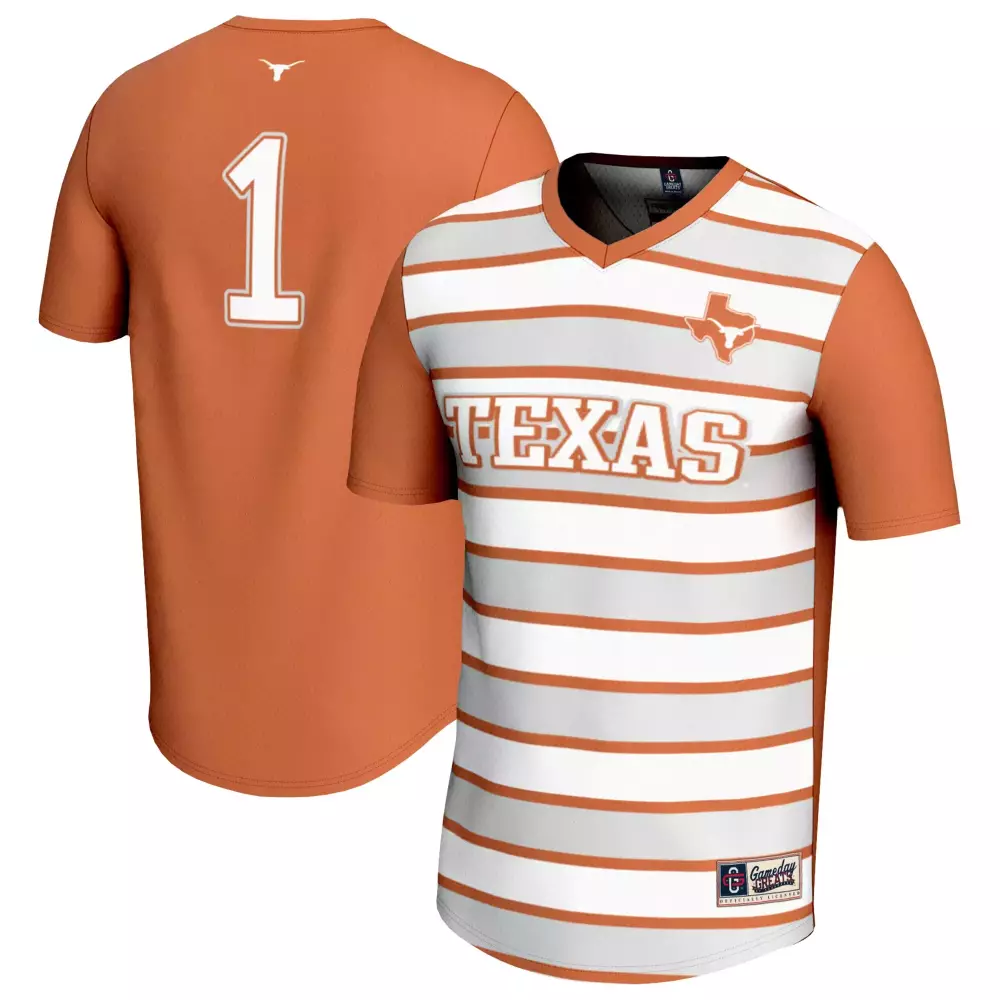 texas orange custom jersey 00 player name 2023 men s all stitched vapor jersey 2