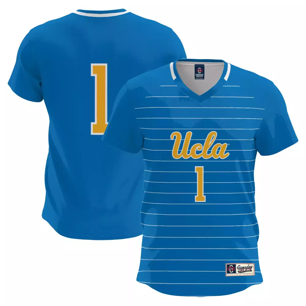 russell westbrook ucla bruins jordan brand performance replica basketball jersey blue