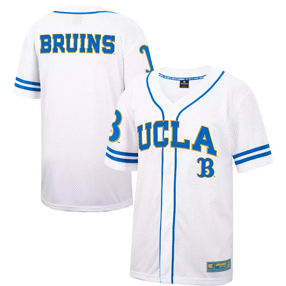 ucla bruins 1 youth jersey 2023 blue all stitched vapor jersey