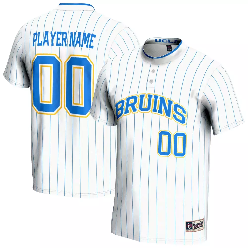 ucla bruins custom jersey 00 blue yellow 2023 men s all stitched vapor jersey