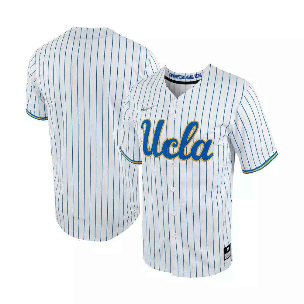ucla bruins custom jersey 00 blue yellow 2023 men s all stitched vapor jersey