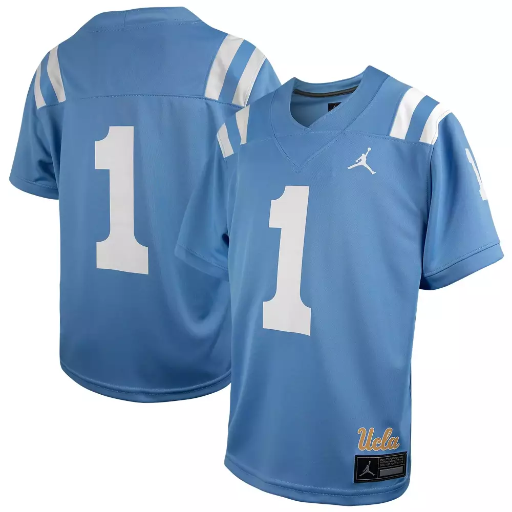 ucla bruins jordan 1 blue 2023 men s all stitched vapor jersey