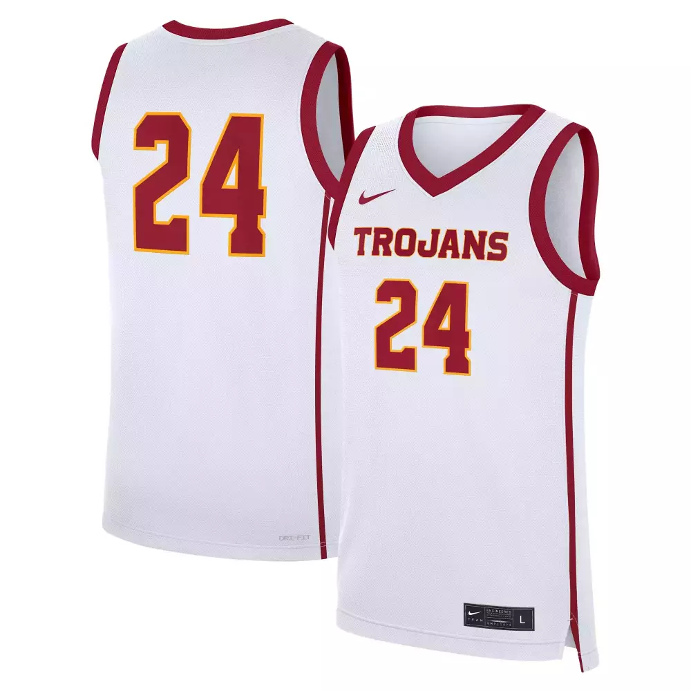 usc trojans 24 nike all stitched vapor jersey 2023 men s white edition 1