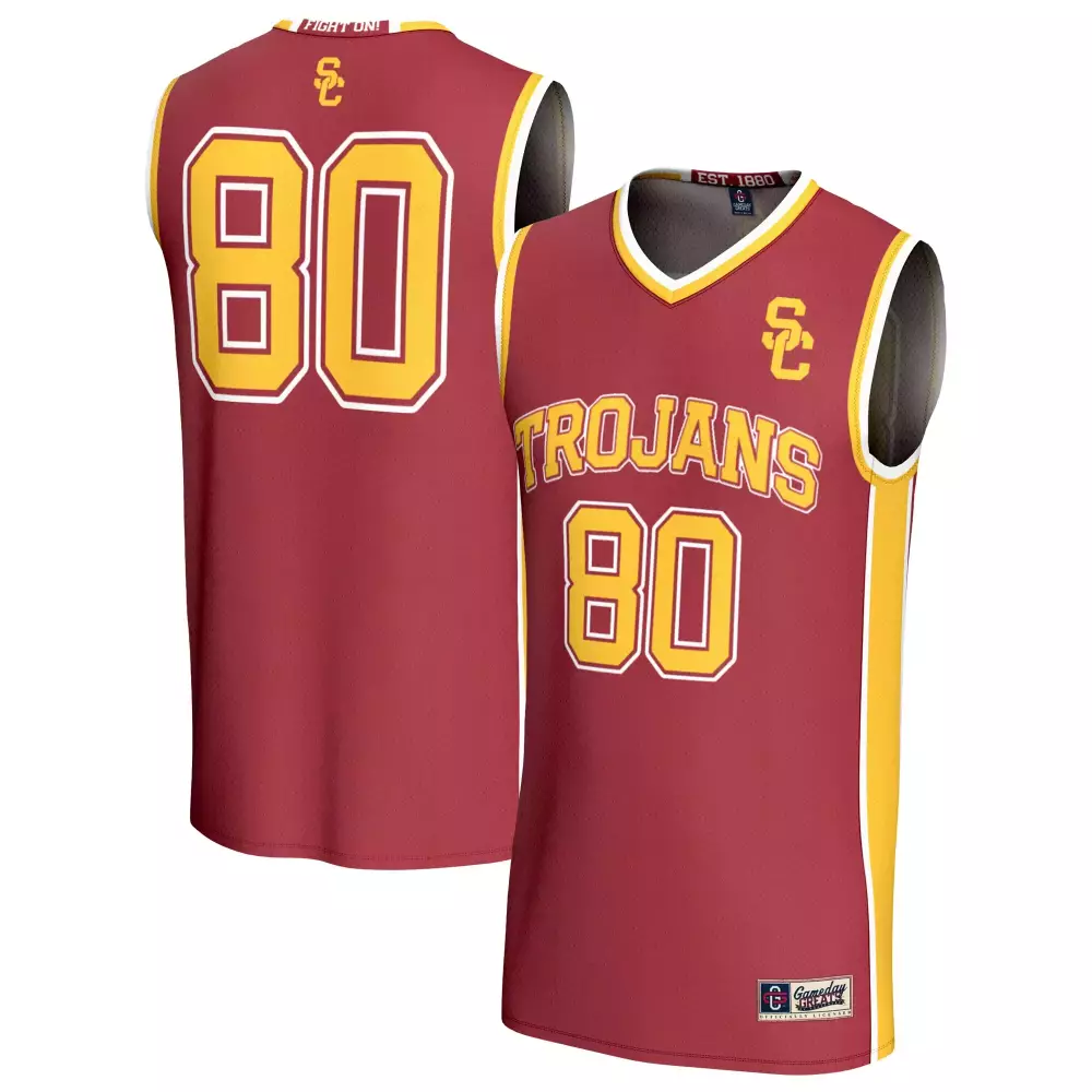 usc trojans custom jersey 80 2023 men s all stitched vapor jersey cardinal gold quality edition