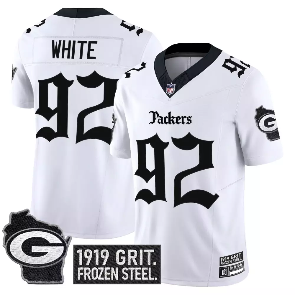 Men's Green Bay Packers Gothic Frozen Tundra Edition Vapor Jersey | Game Day Ready | For Men, Women & Youth