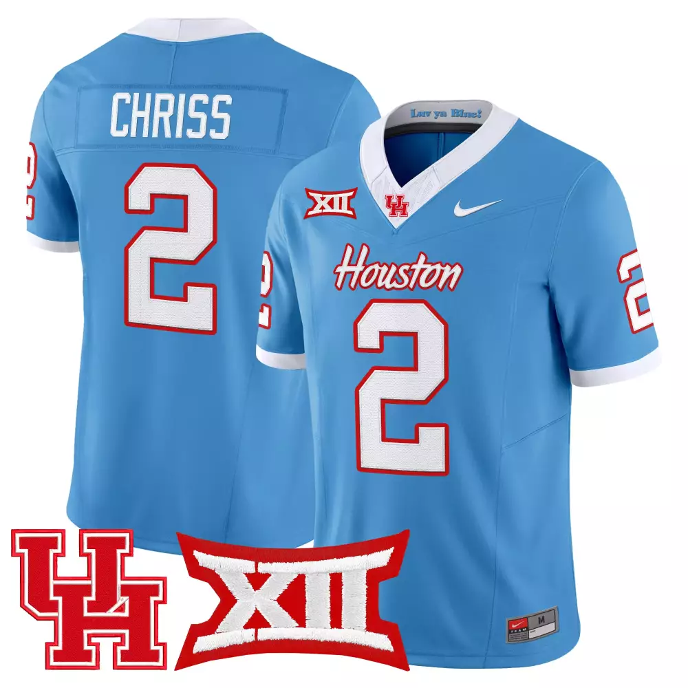 mens houston cougars 2025 vapor limited jersey all stitched