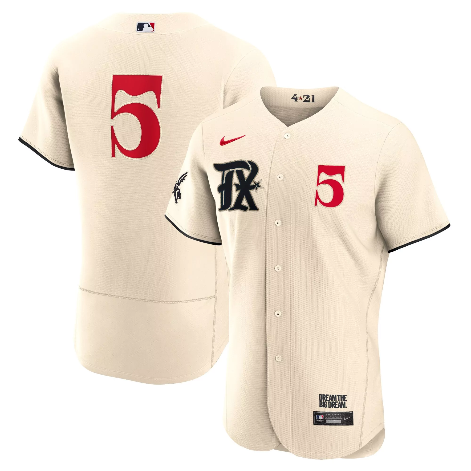 5 rx stars 2021 men s all stitched vapor jersey cream red navy