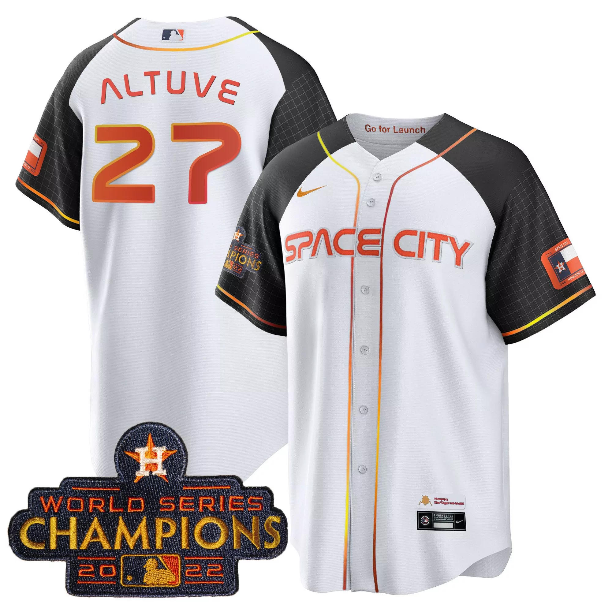 altuve 27 houston 2022 men s all stitched vapor jersey space city 60 years edition