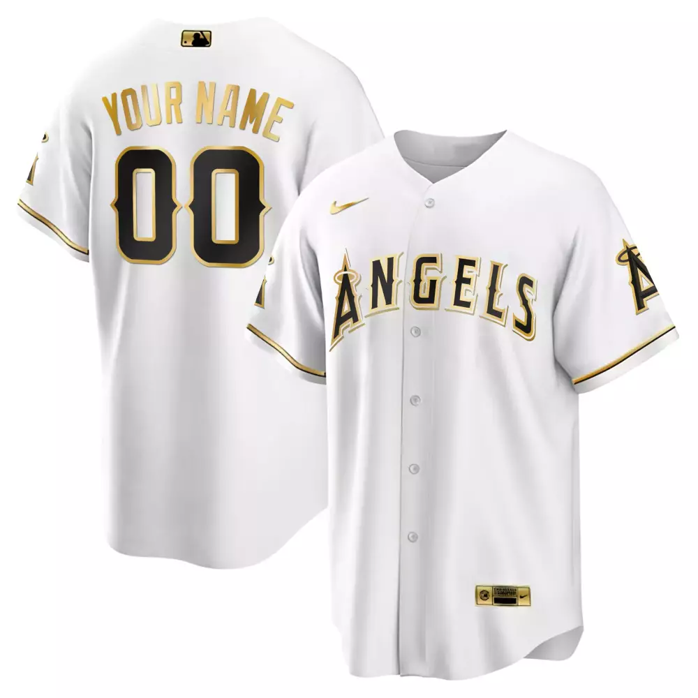 angels 00 custom black all stitched vapor jersey 2023 men s nike edition
