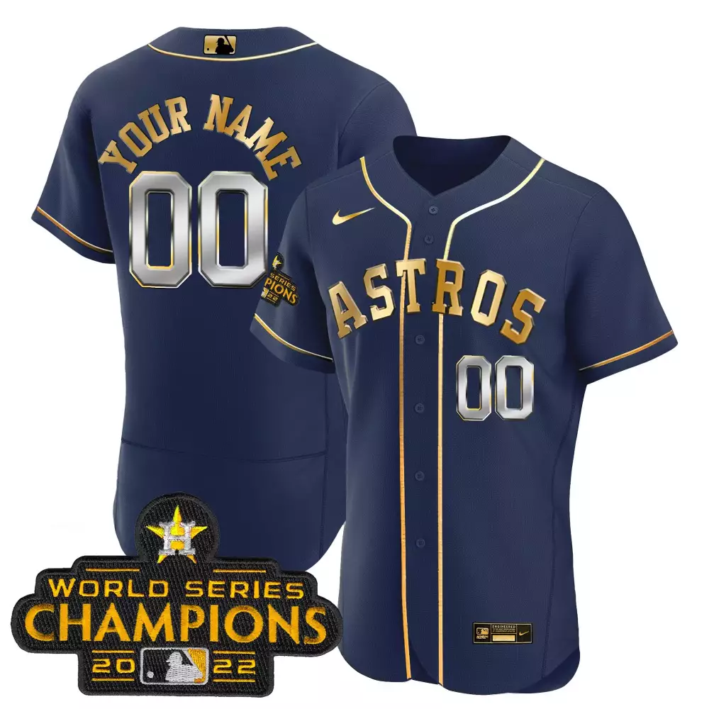 astros 2022 all stitched vapor jersey your name 00 white world series edition