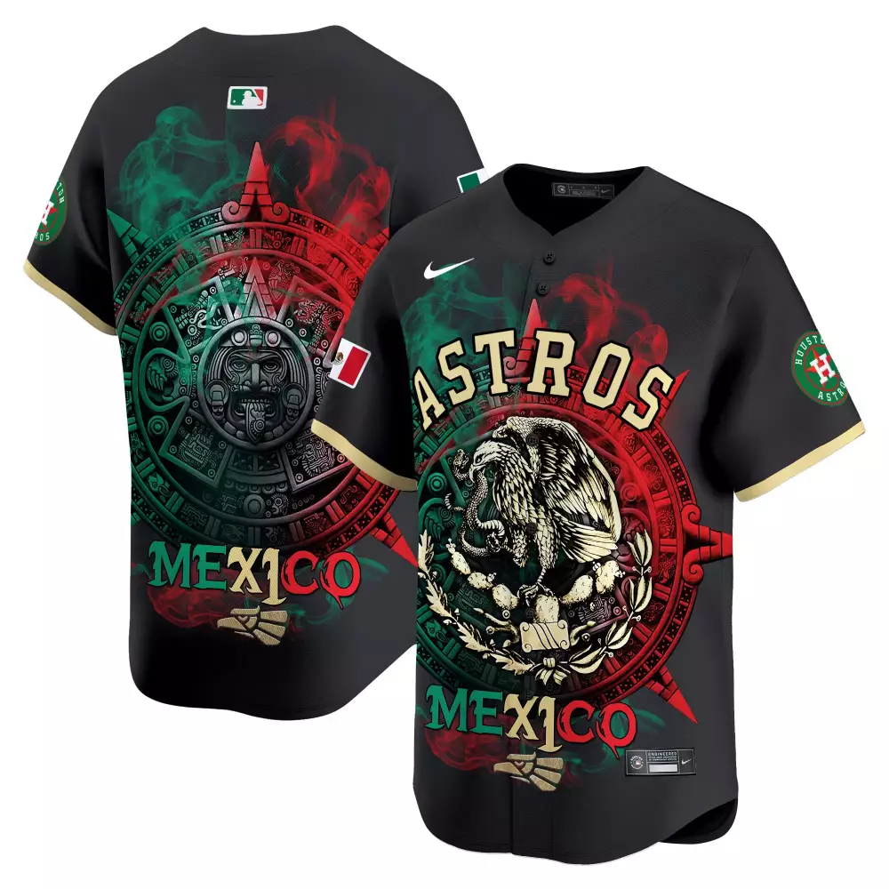 Astros Mexico 2023 All Stitched Vapor Jersey | Fan Gear for Men, Women & Youth