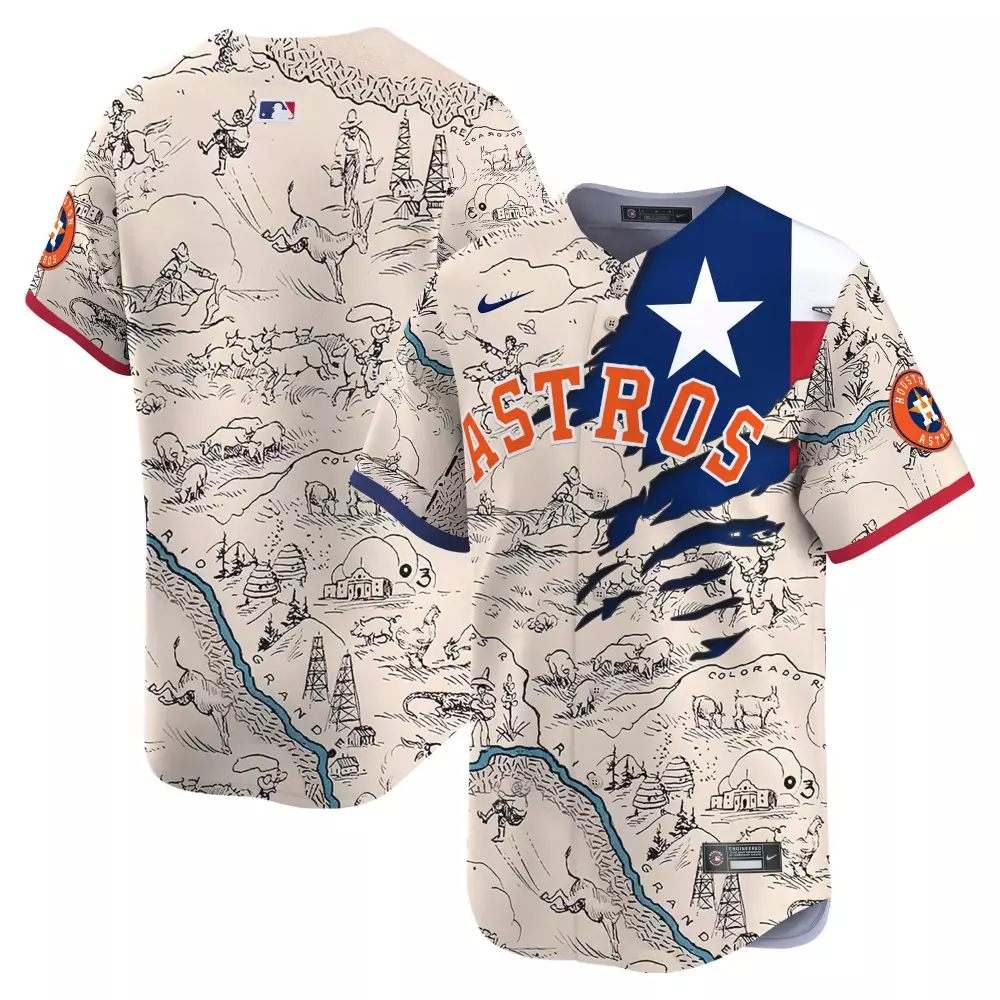 Men's Black Stitched Vapor Jersey | 2023 Astros Edition with Patch | For Men, Women & Youth