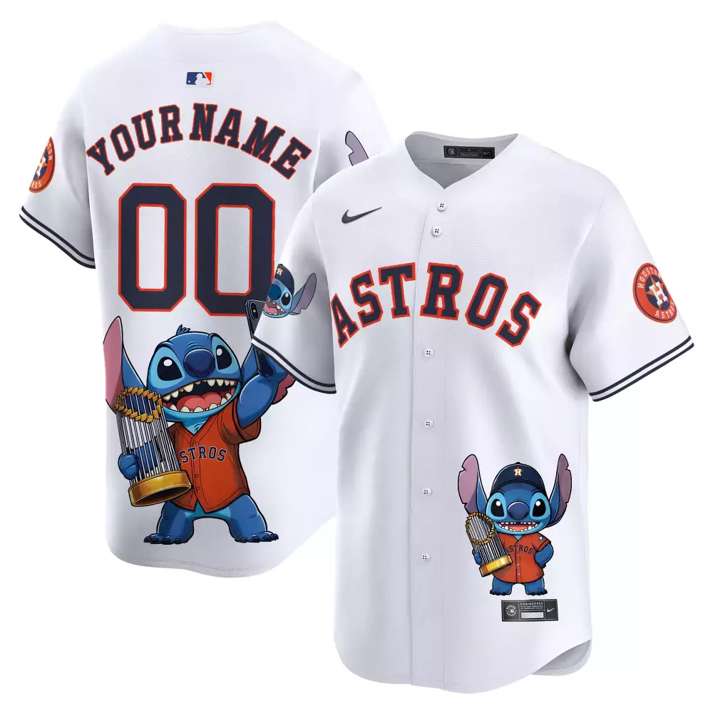 Astros 2023 Stitched Vapor Jersey | White Special Edition with Mexico Patch | Replica Fan Gear for Men, Women & Youth