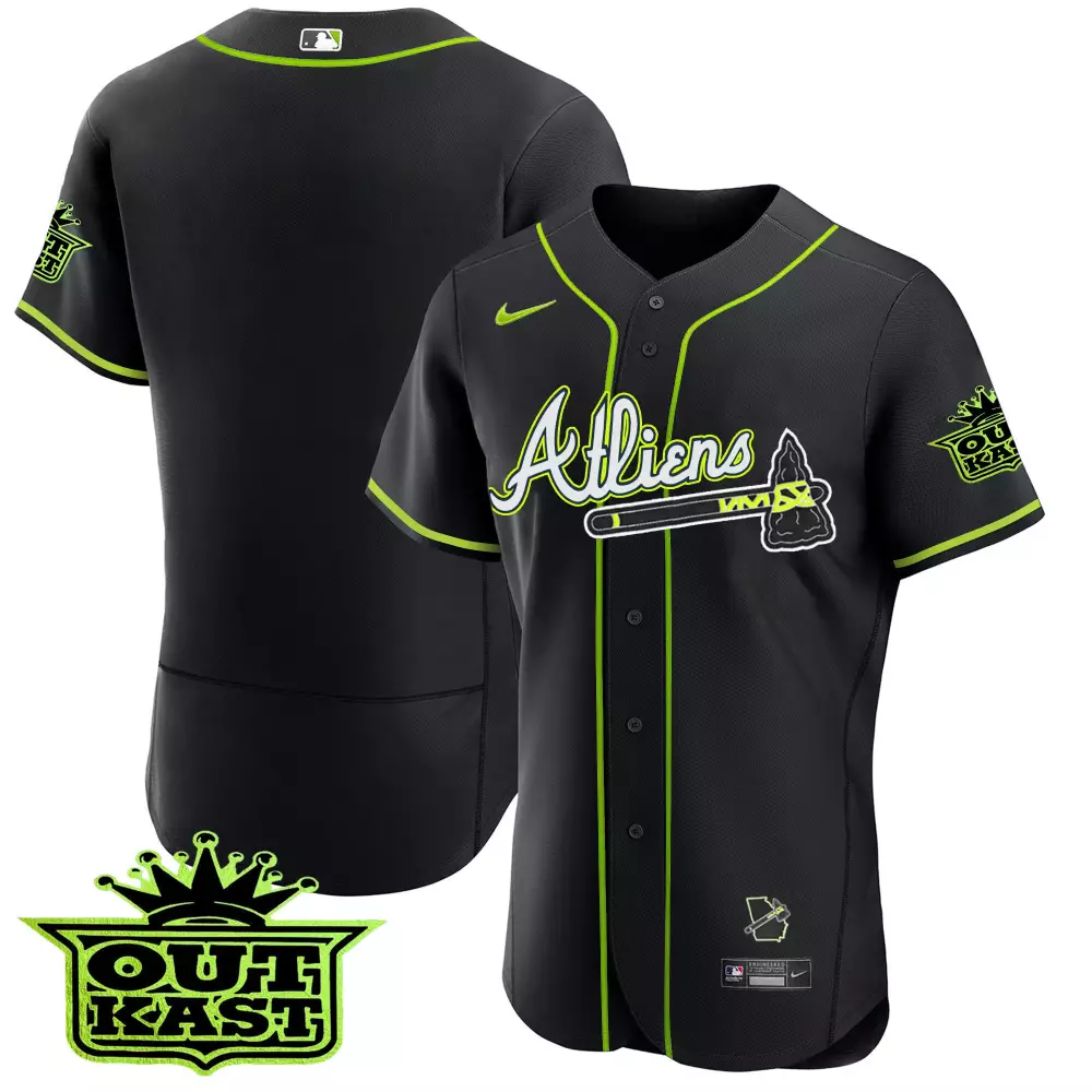 athens black outkast all stitched vapor jersey 2023 men s limited edition