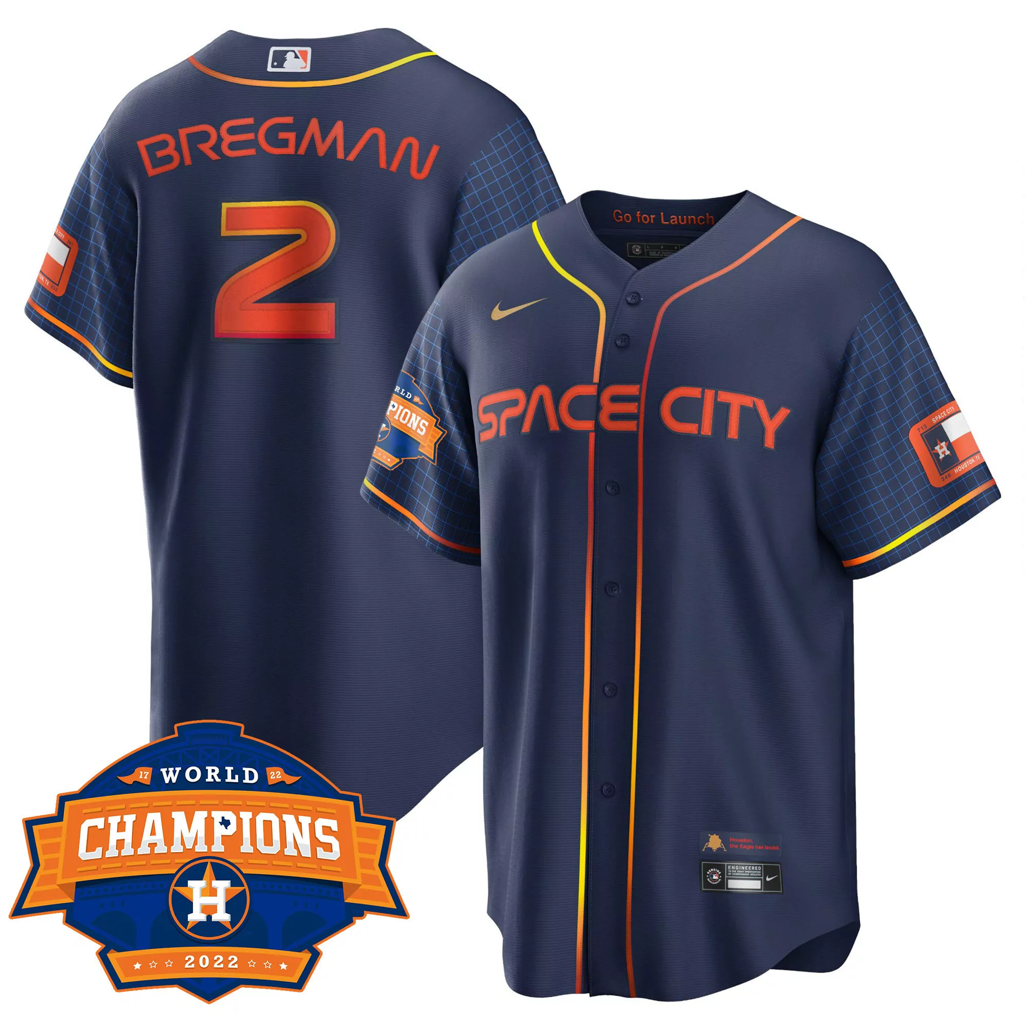 bergman 2 houston 2022 men s all stitched vapor jersey space city 60th anniversary