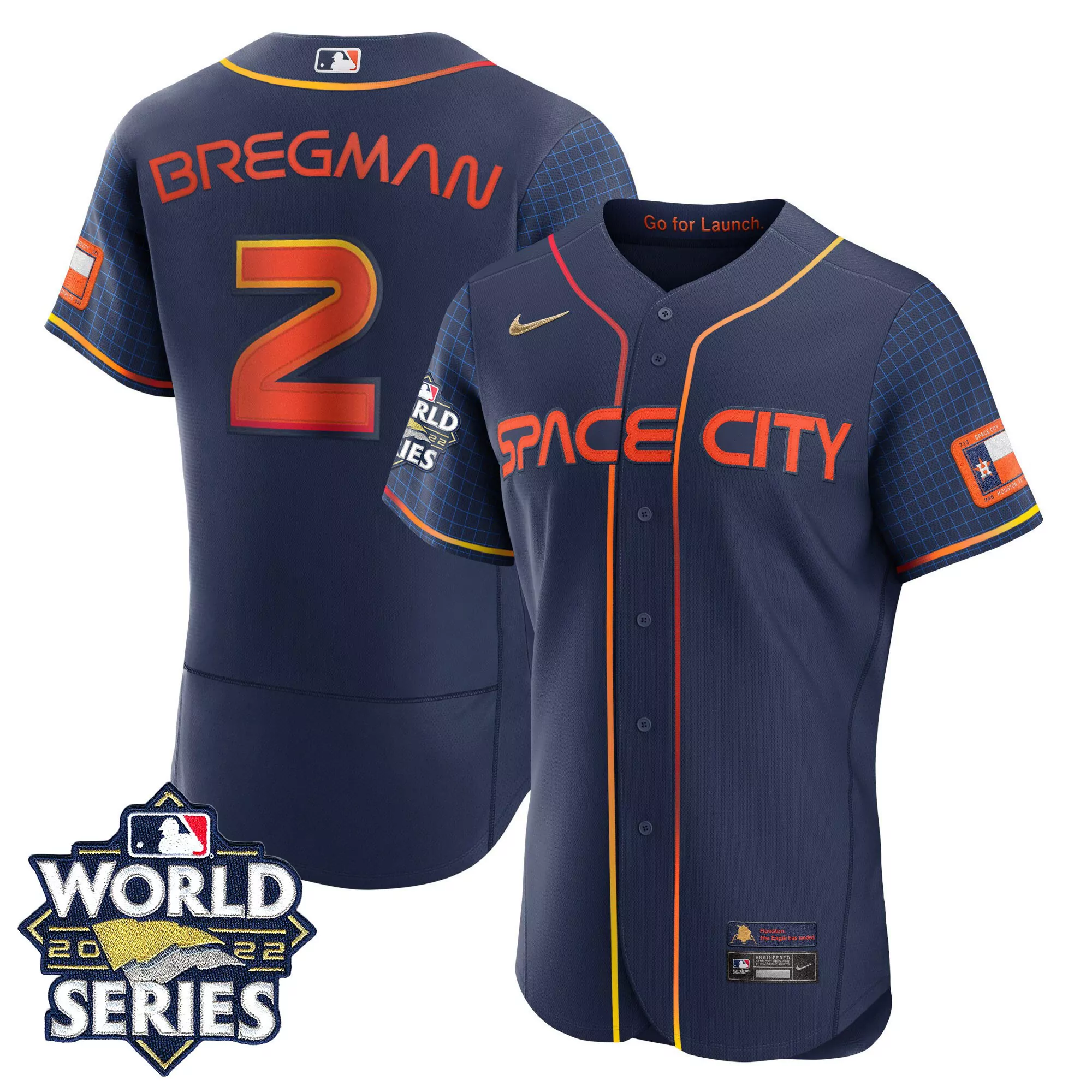 bergman 2 houston 2022 men s all stitched vapor jersey world series edition white