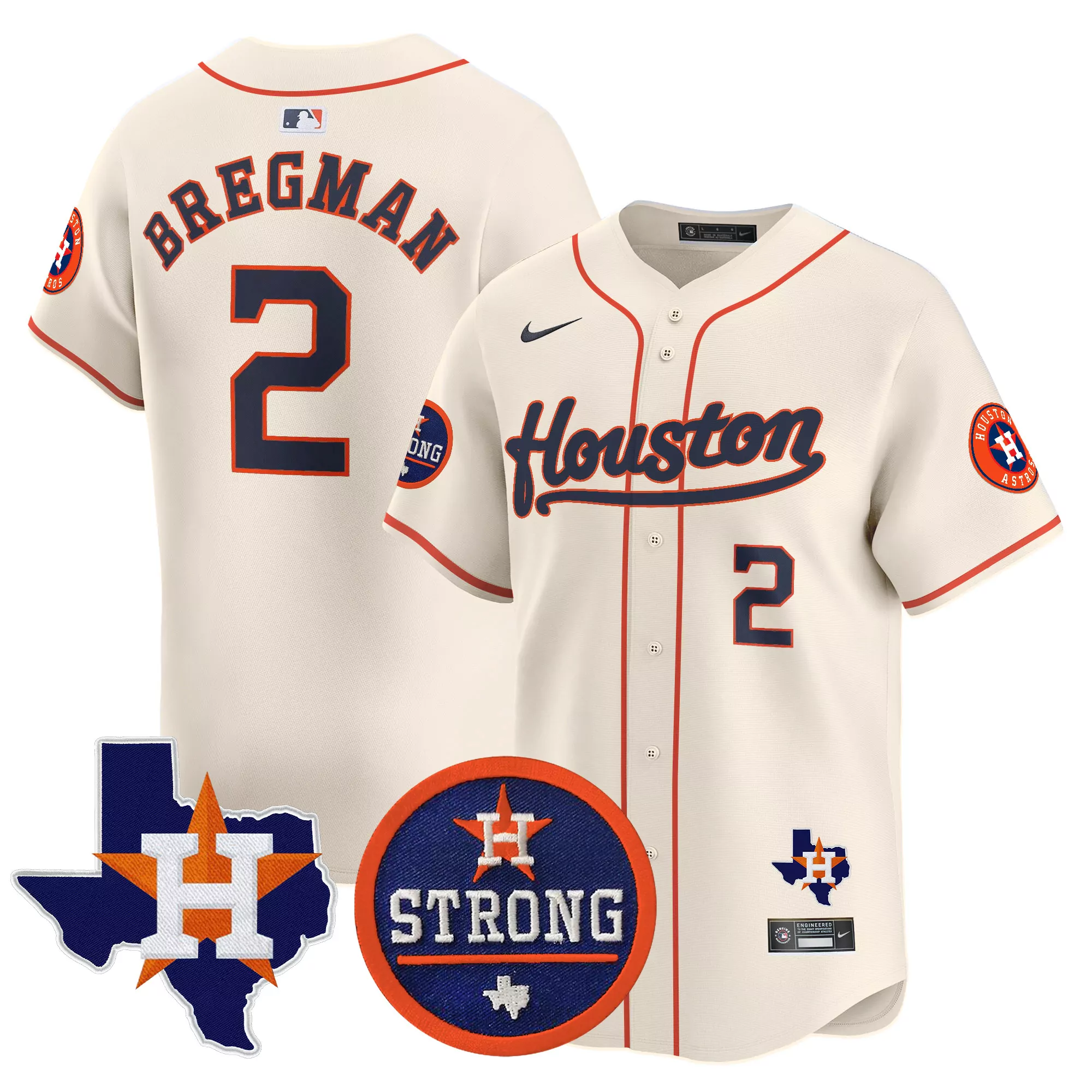 bergman 2 houston 2023 men s all stitched vapor jersey with 713 patch