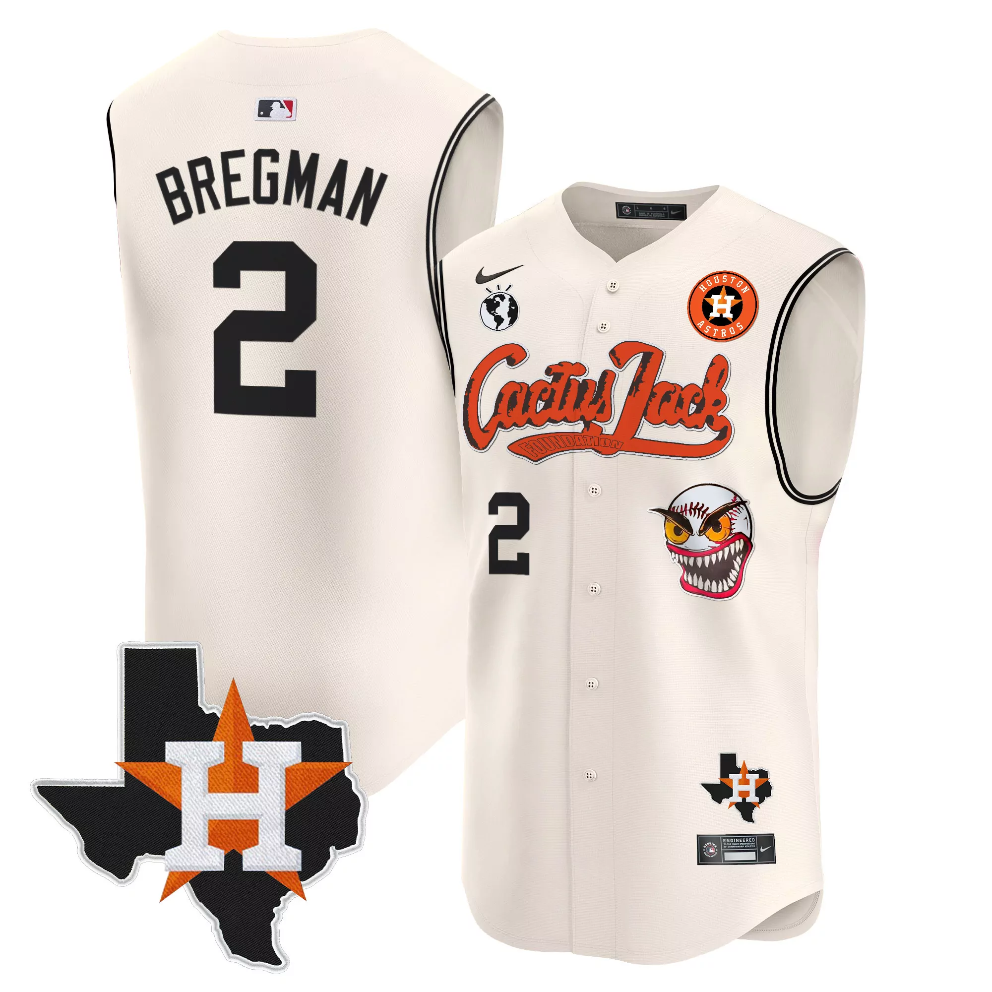 bergman 2 houston 2023 men s all stitched vapor jersey with 713 patch