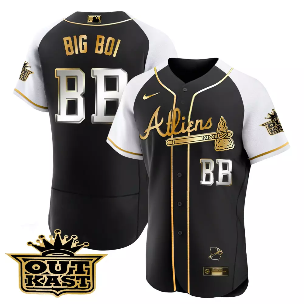 Big Boi BB Atlanta 2023 Men's All Stitched Vapor Jersey | Outkast Edition | Stylish Fan Gear | For Men, Women & Youth