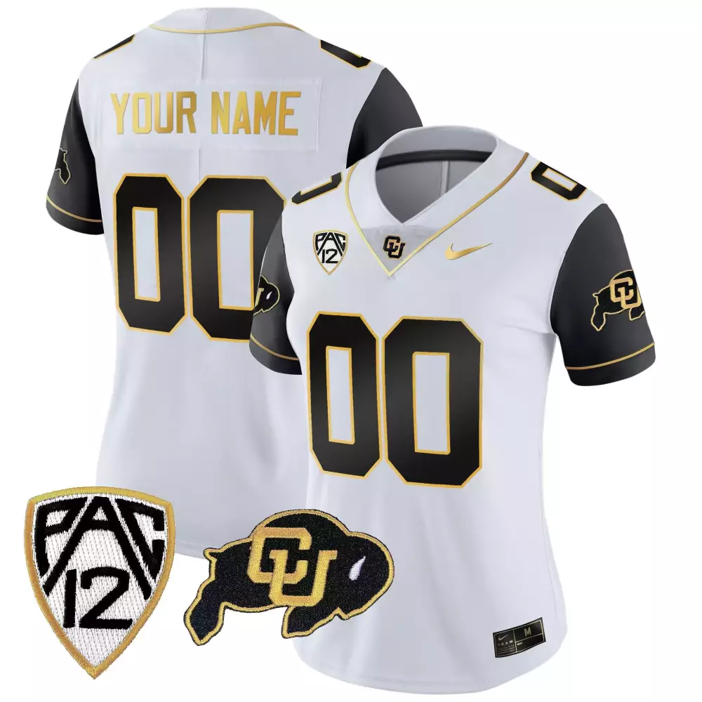 Women's Black Colorado Buffaloes Sanders 2 Jersey | Vapor Limited Edition | Perfect Gift for Game Day | For Men, Women & Youth