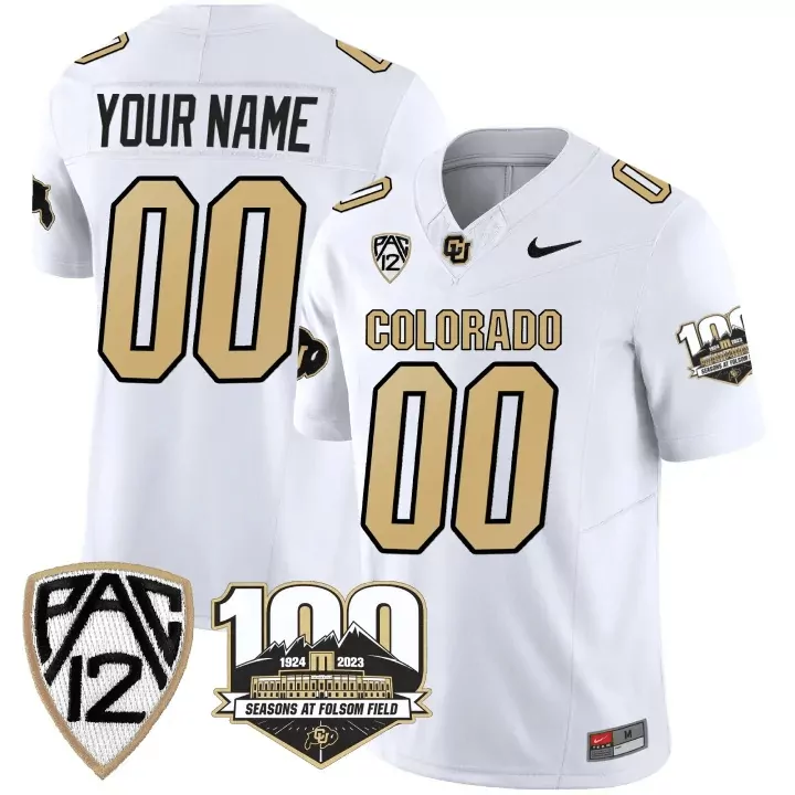 colorado gray custom jersey 00 pac 12 all stitched vapor jersey men s edition