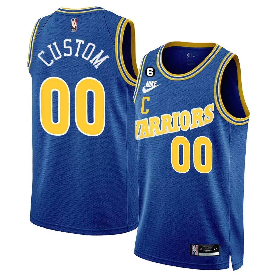 curry 30 golden state warriors 2023 men s all stitched vapor jersey white yellow patch 6