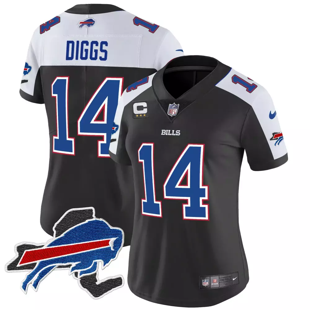 Stefon Diggs 2023 Women's Vapor Jersey | Black 35th Anniversary Edition | Limited Edition Fan Gear | For Women