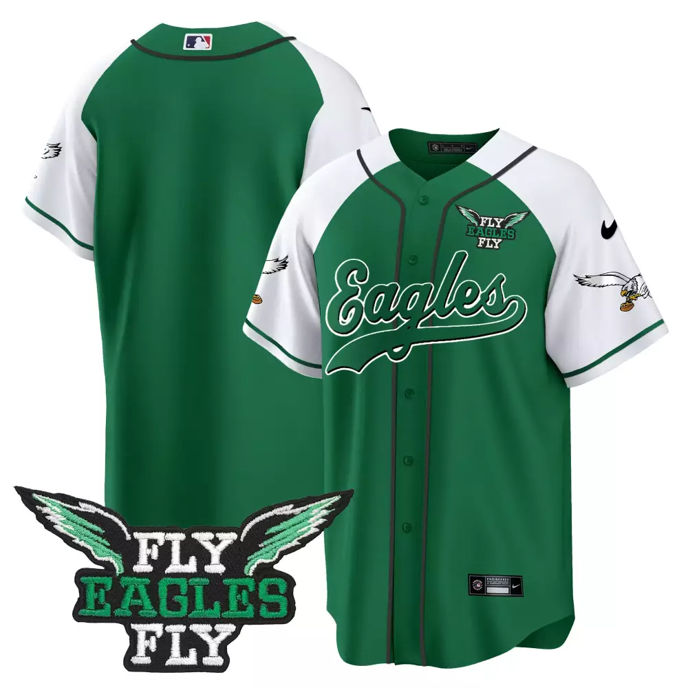 eagles fly eagles fly 2023 men s all stitched vapor jersey green white