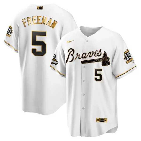 freddie freeman 5 atlanta braves 2021 women s all stitched vapor jersey black champions