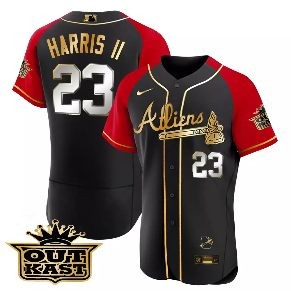 Harris II Atlanta 2023 Stitched Vapor Jersey | Outkast Edition | Perfect Gift Idea | For Men, Women & Youth