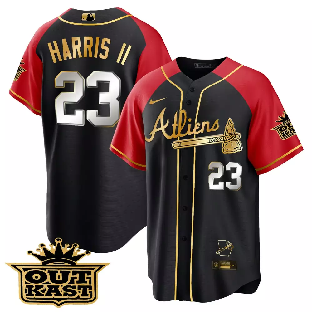 Harris II Atlanta 2023 Stitched Vapor Jersey | Outkast Edition | Perfect Gift Idea | For Men, Women & Youth