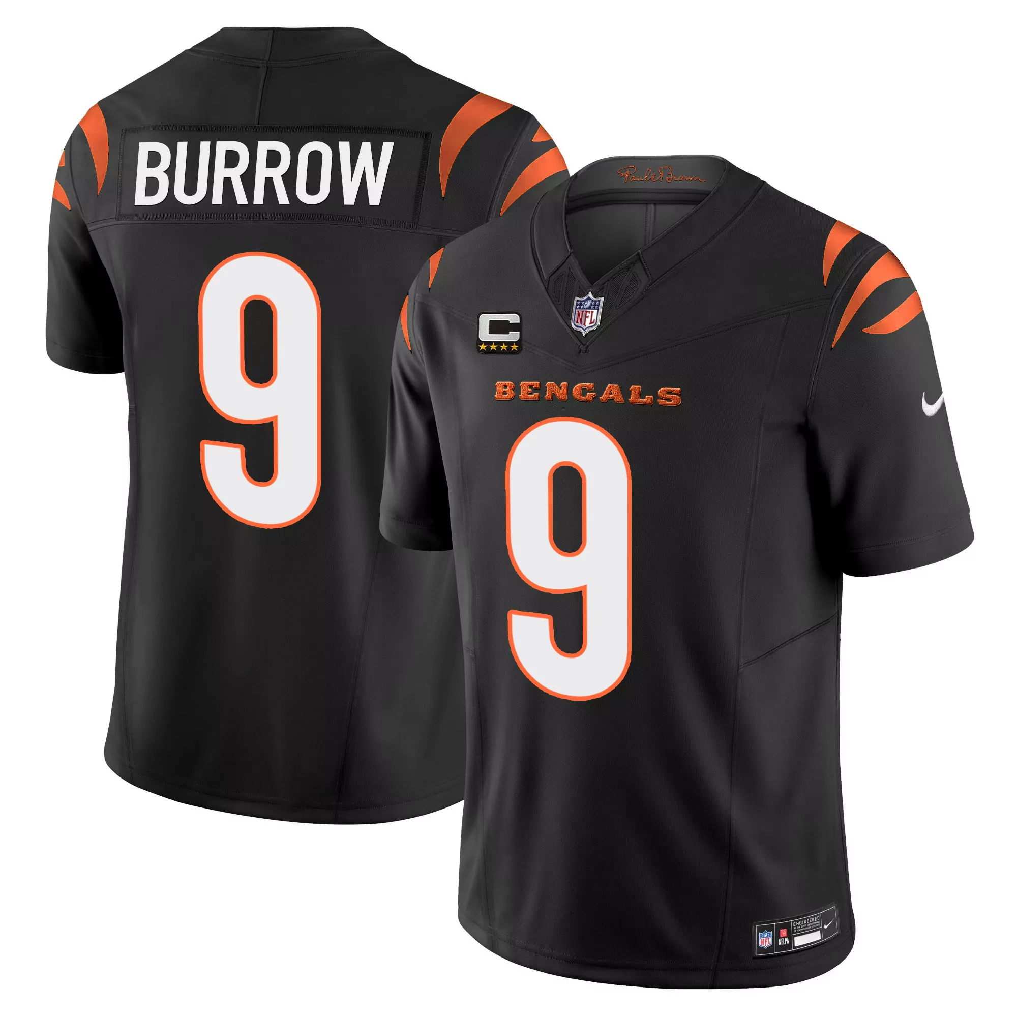 joe burrow 9 cincinnati bengals 2022 men s all stitched vapor jersey white limited edition