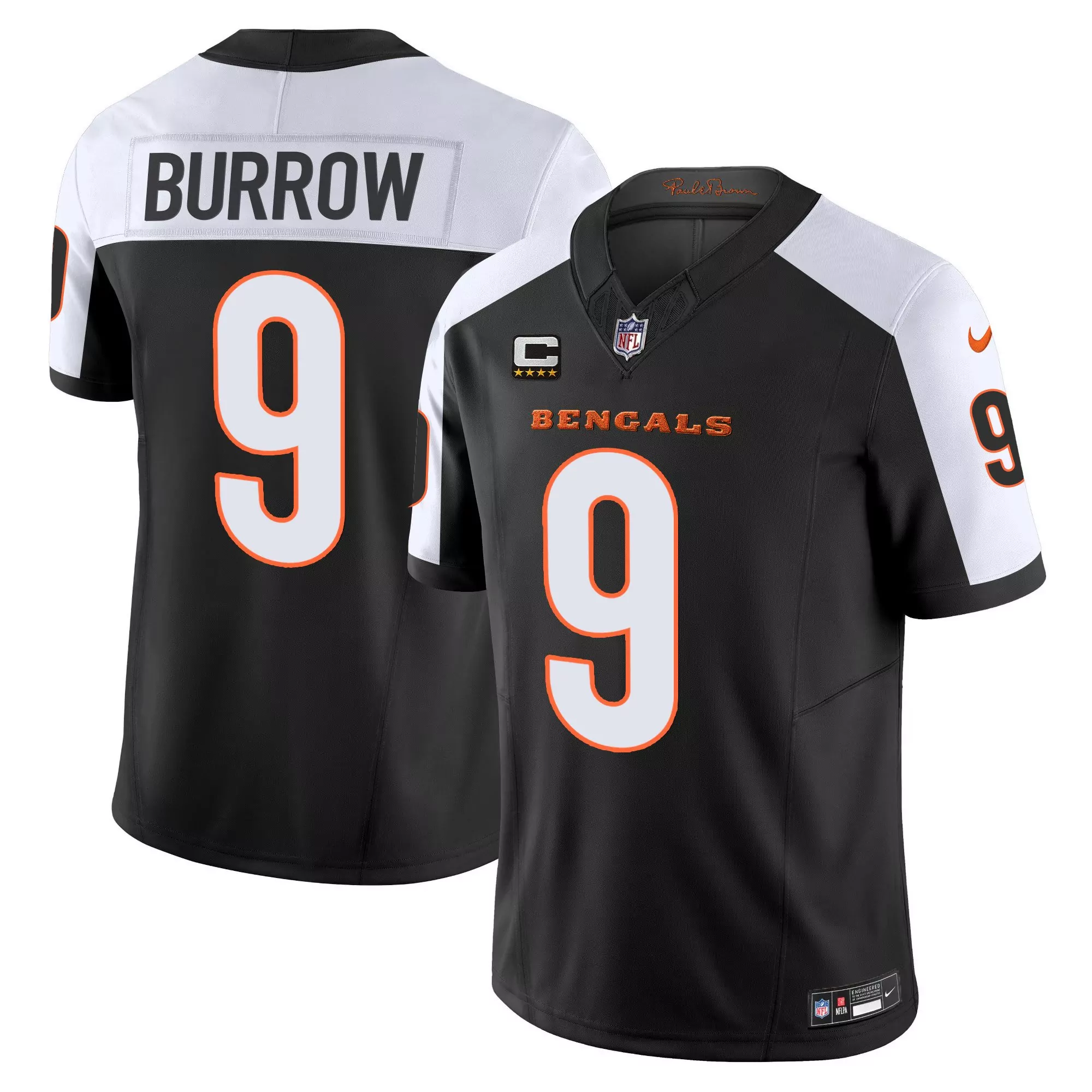 joe burrow 9 cincinnati bengals 2022 men s all stitched vapor jersey white limited edition