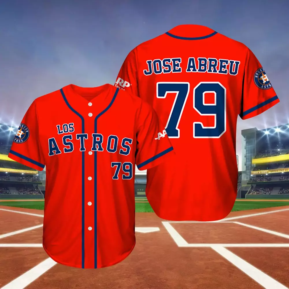 Jose Abreu 79 Los Astros 2023 Red Vapor Jersey | All Stitched Quality Gear | Stylish Gift for Game Day | For Men, Women & Youth
