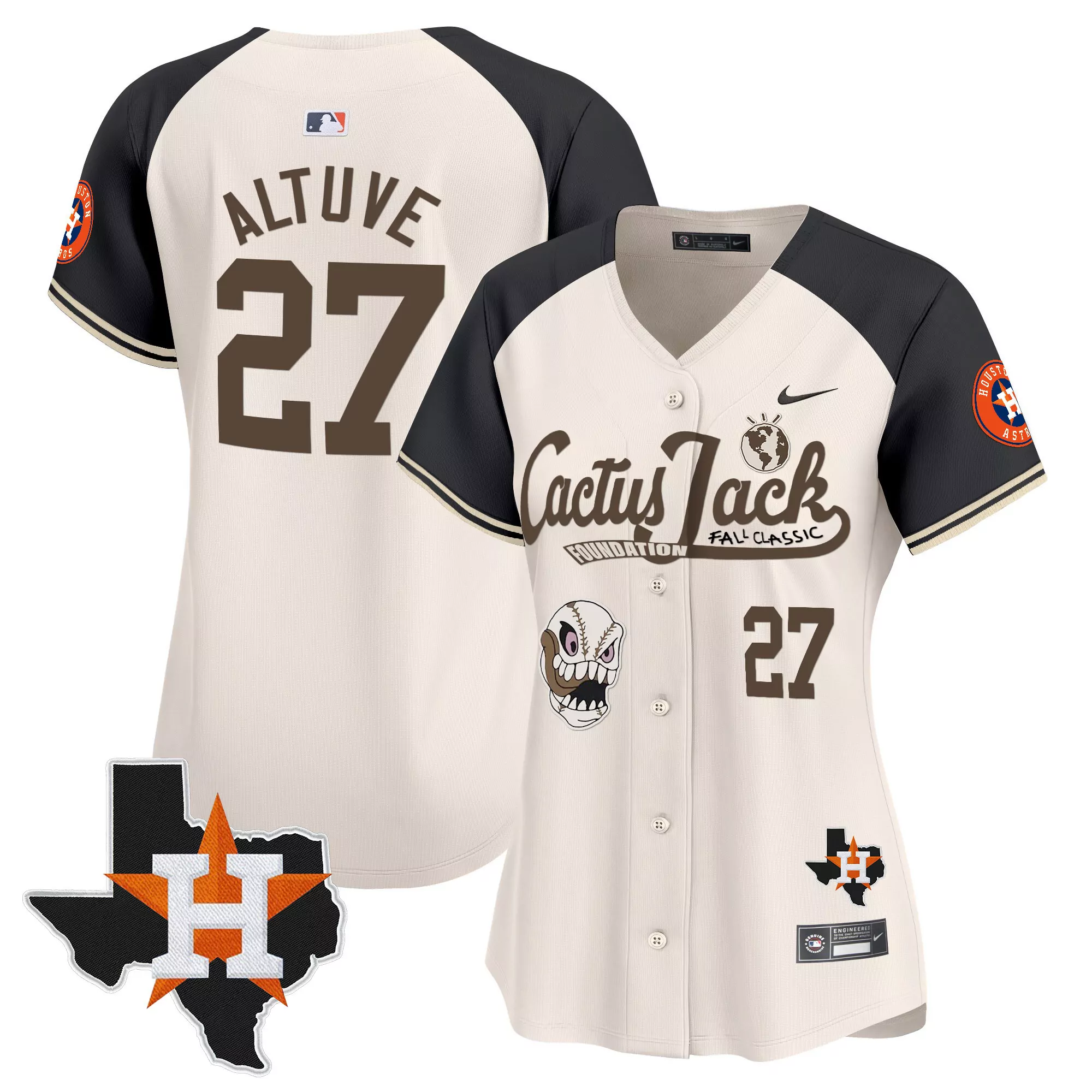 jose altuve 27 houston 2022 men s all stitched vapor jersey world series champions gray