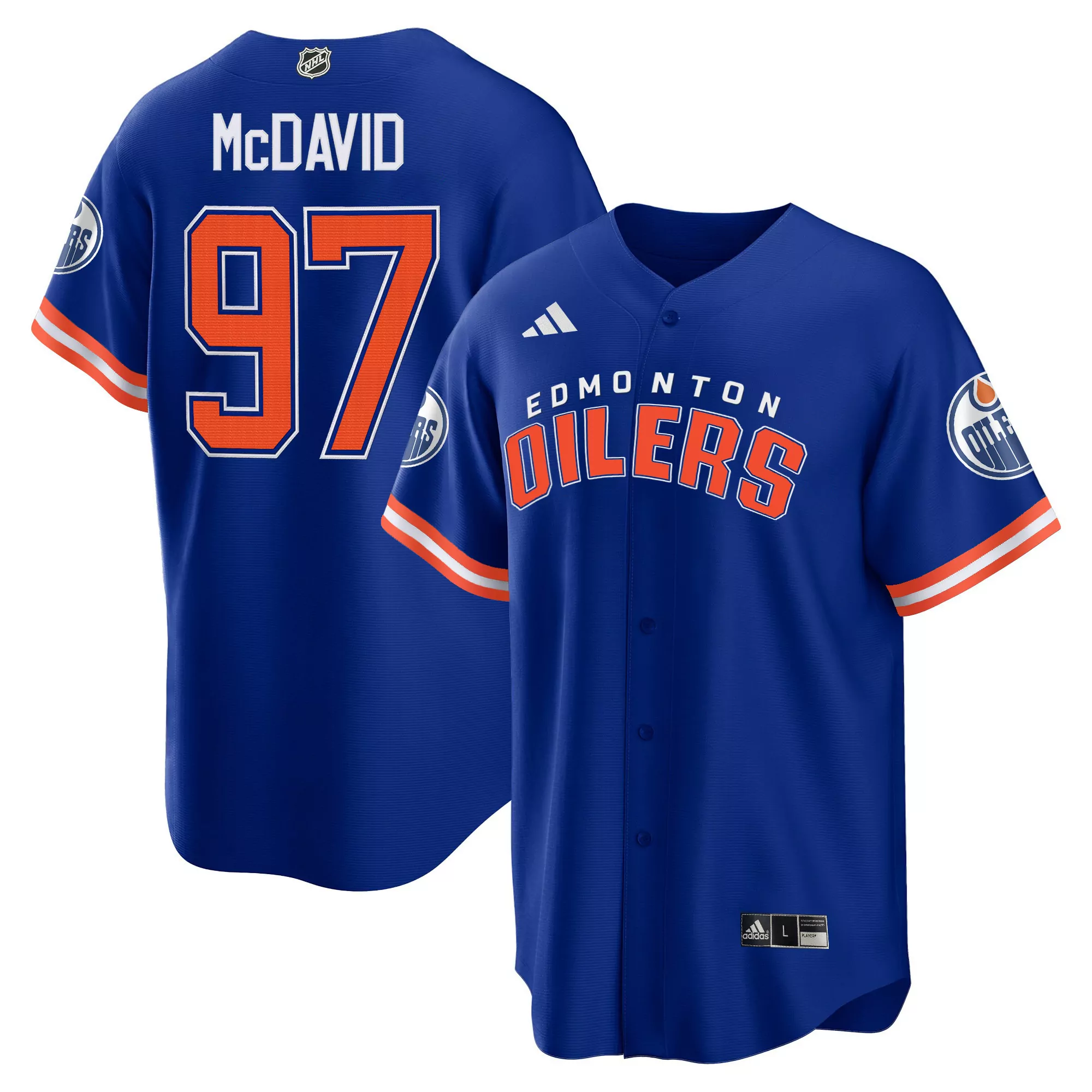 mcdavid 97 edmonton oilers 2023 men s all stitched vapor jersey blue