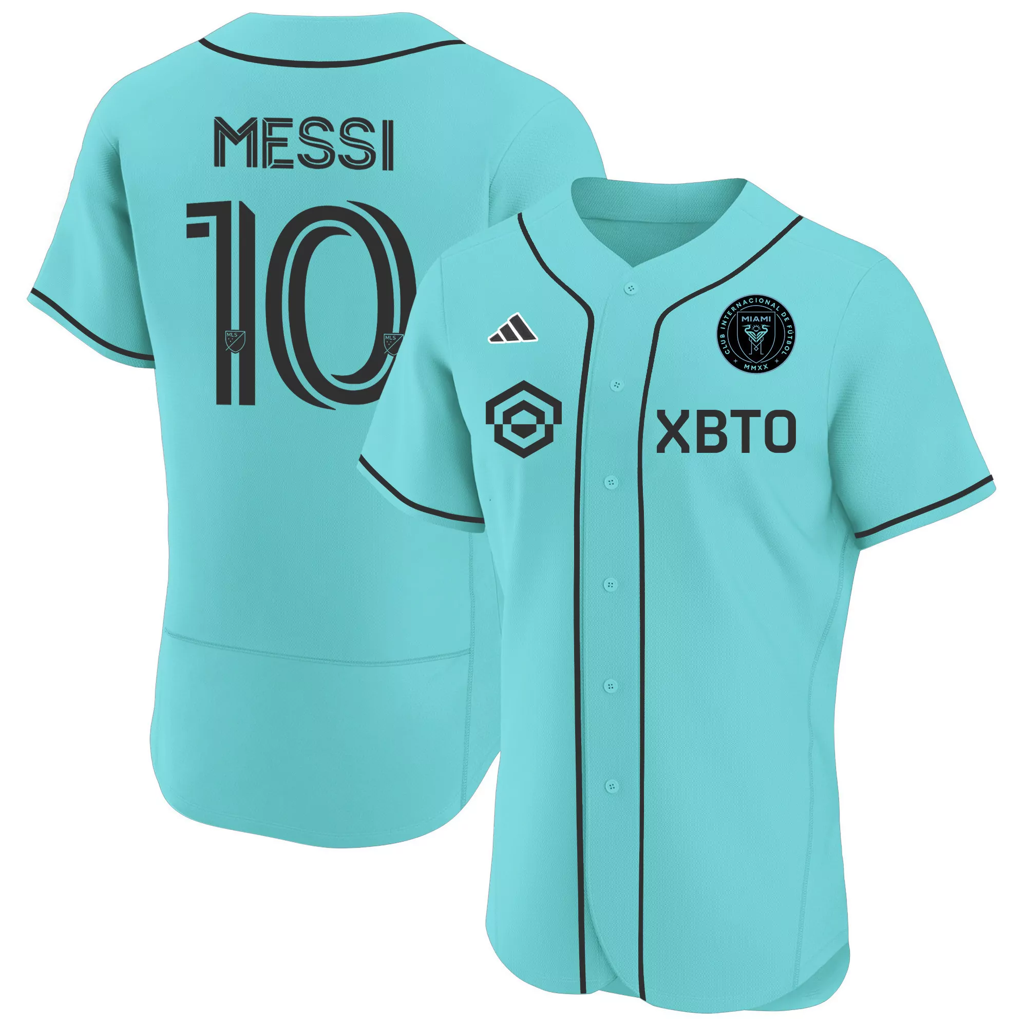 messi 10 inter miami 2023 men s all stitched vapor jersey aqua design style 3