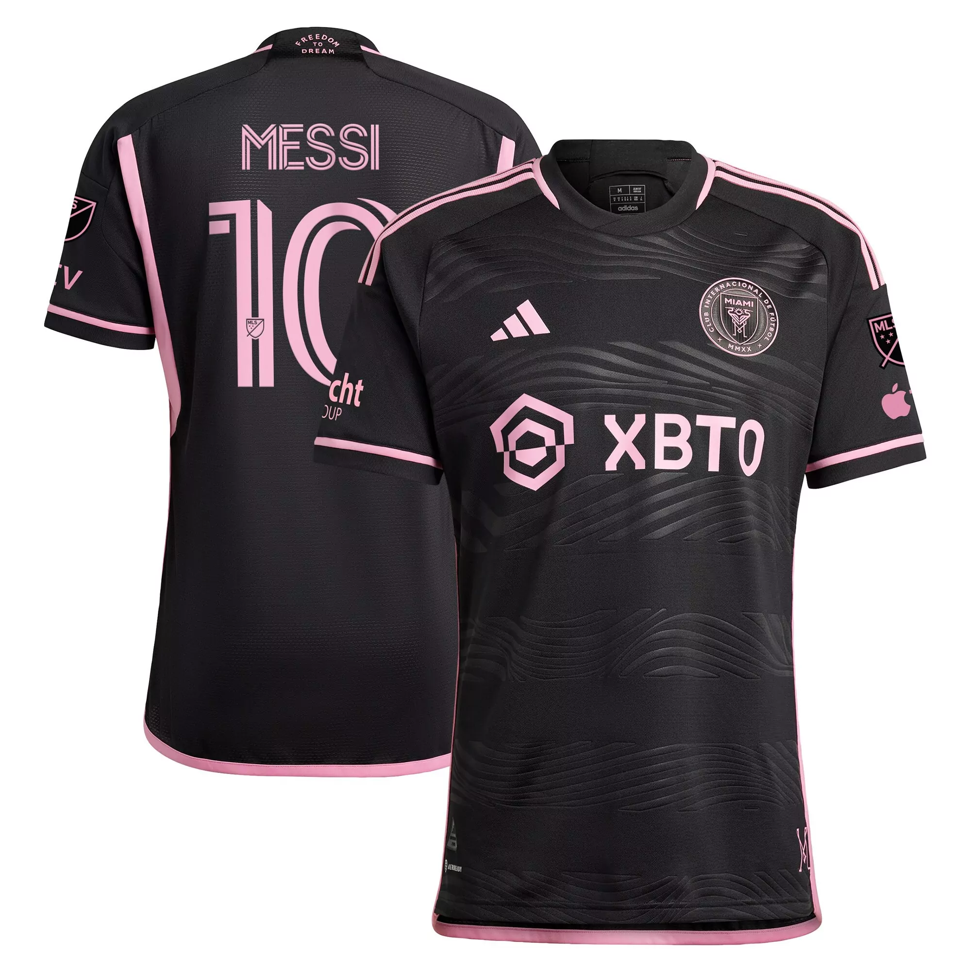 messi 10 inter miami 2023 men s all stitched vapor jersey black gold edition 1