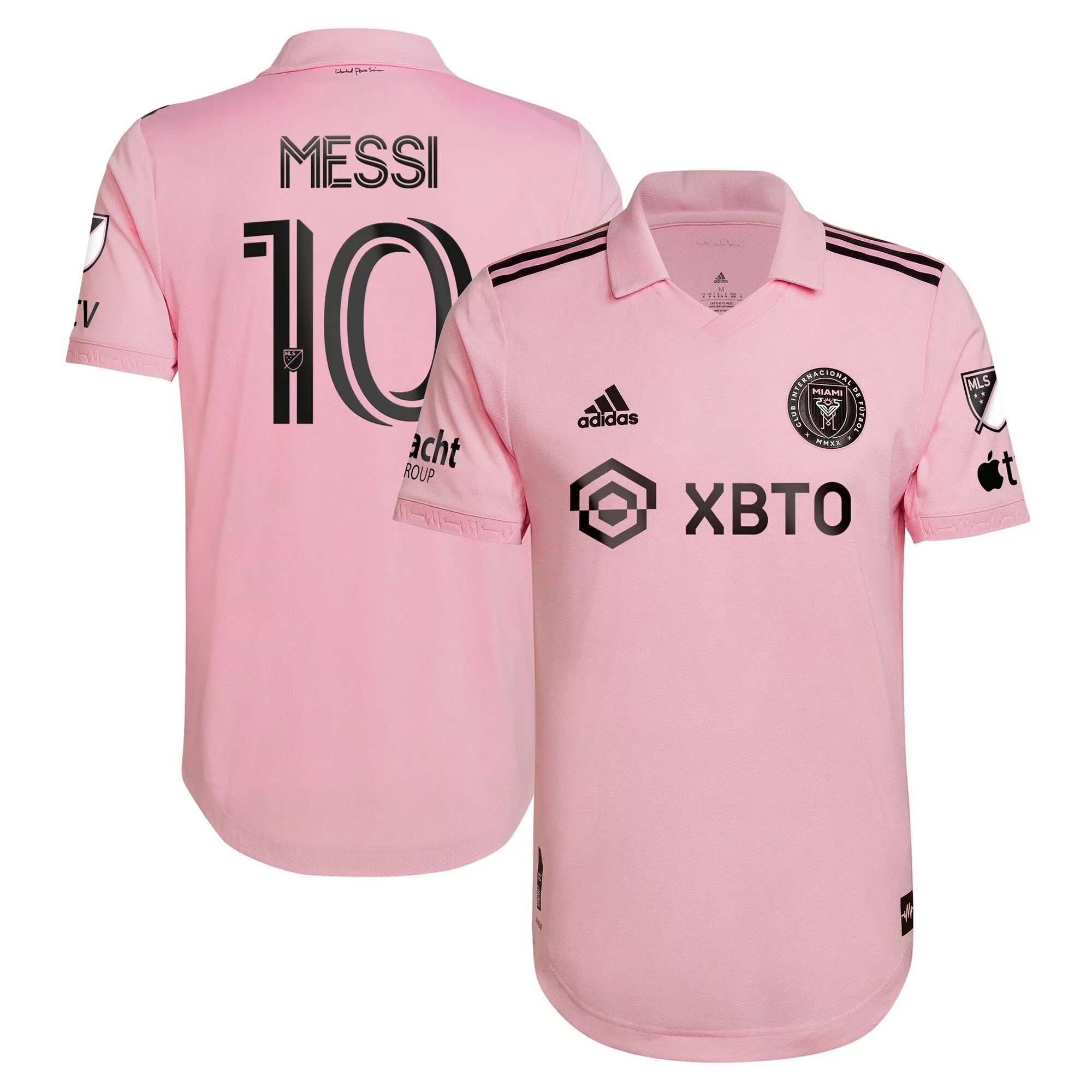 messi 10 inter miami 2023 men s all stitched vapor jersey pink 3