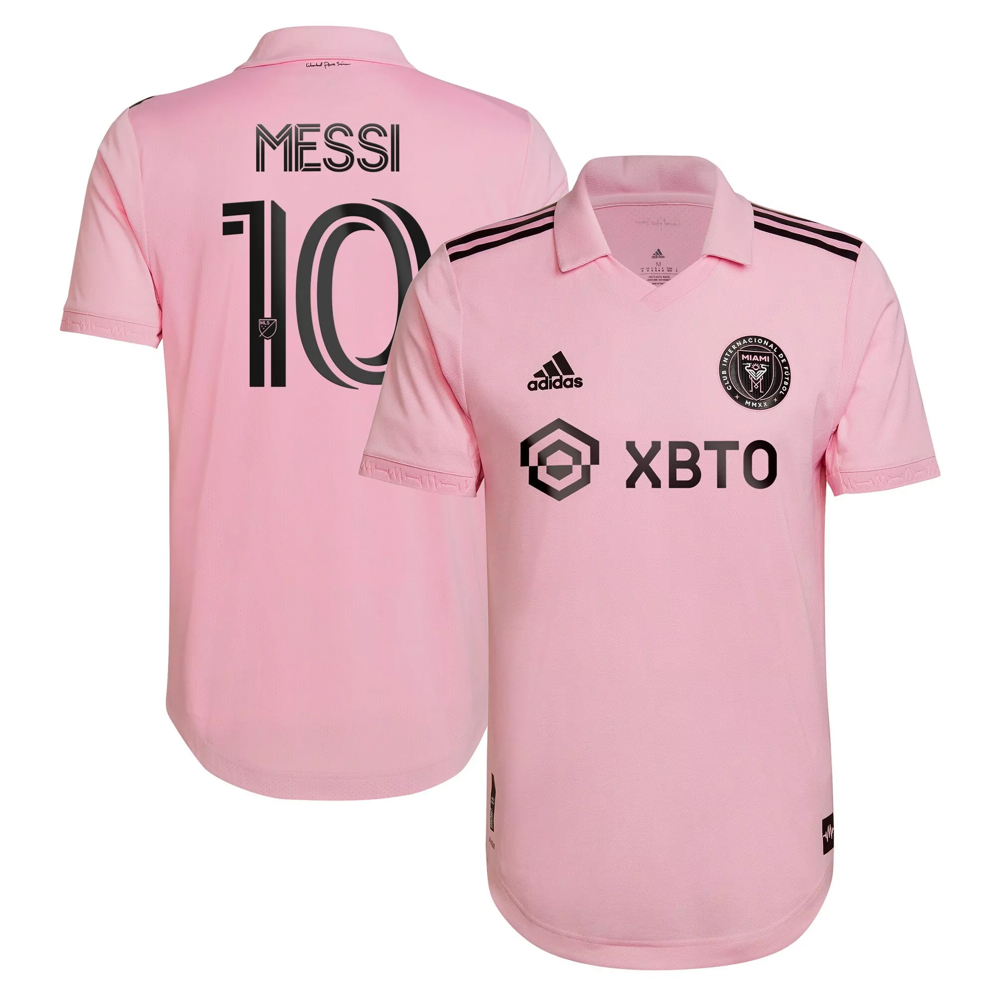 messi 10 inter miami 2023 men s all stitched vapor jersey pink 3