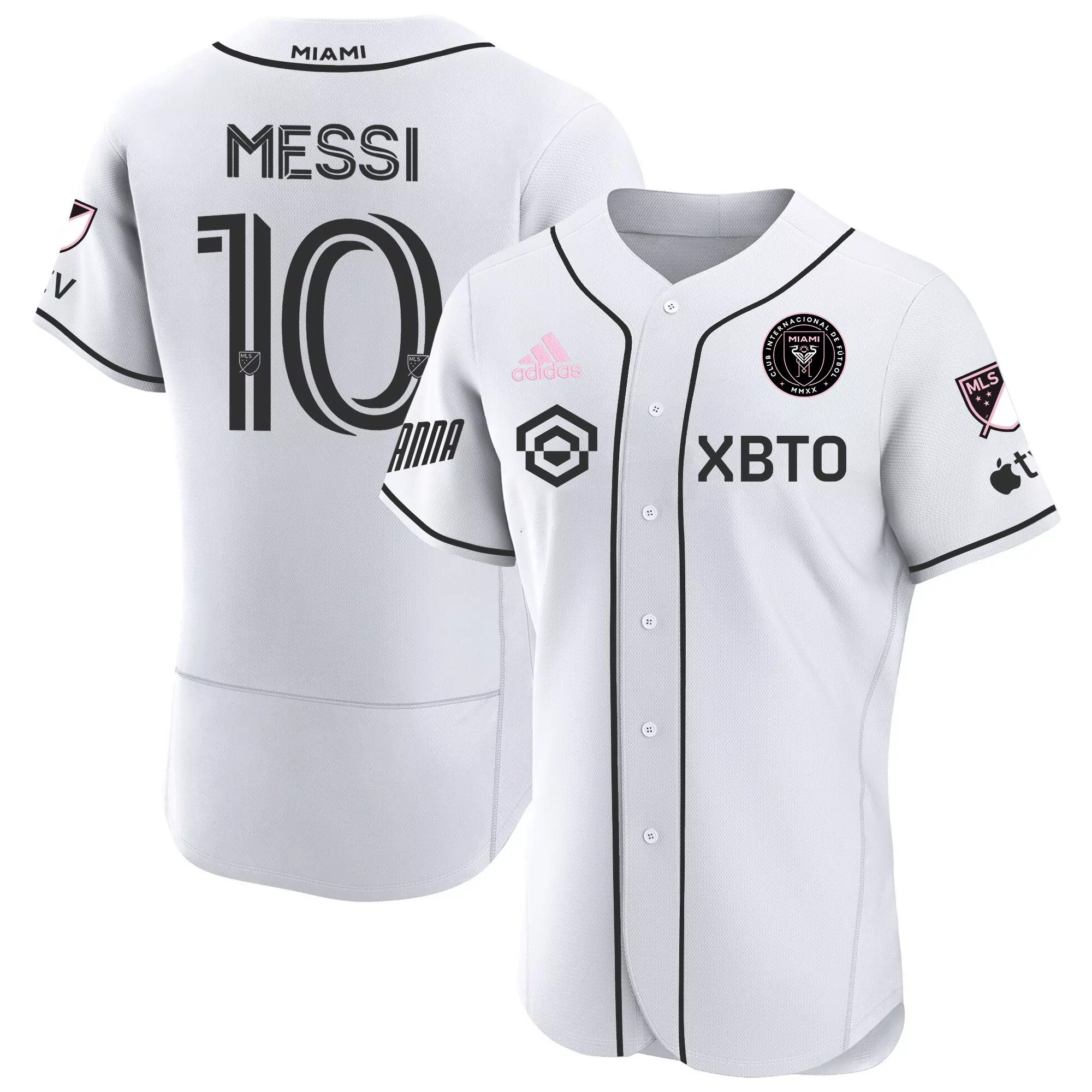 messi 10 inter miami 2023 men s all stitched vapor jersey white