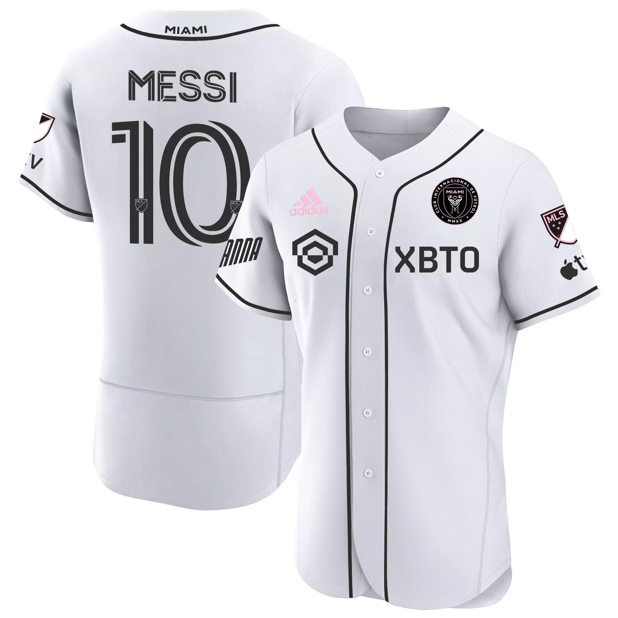 messi 10 inter miami 2023 men s all stitched vapor jersey white