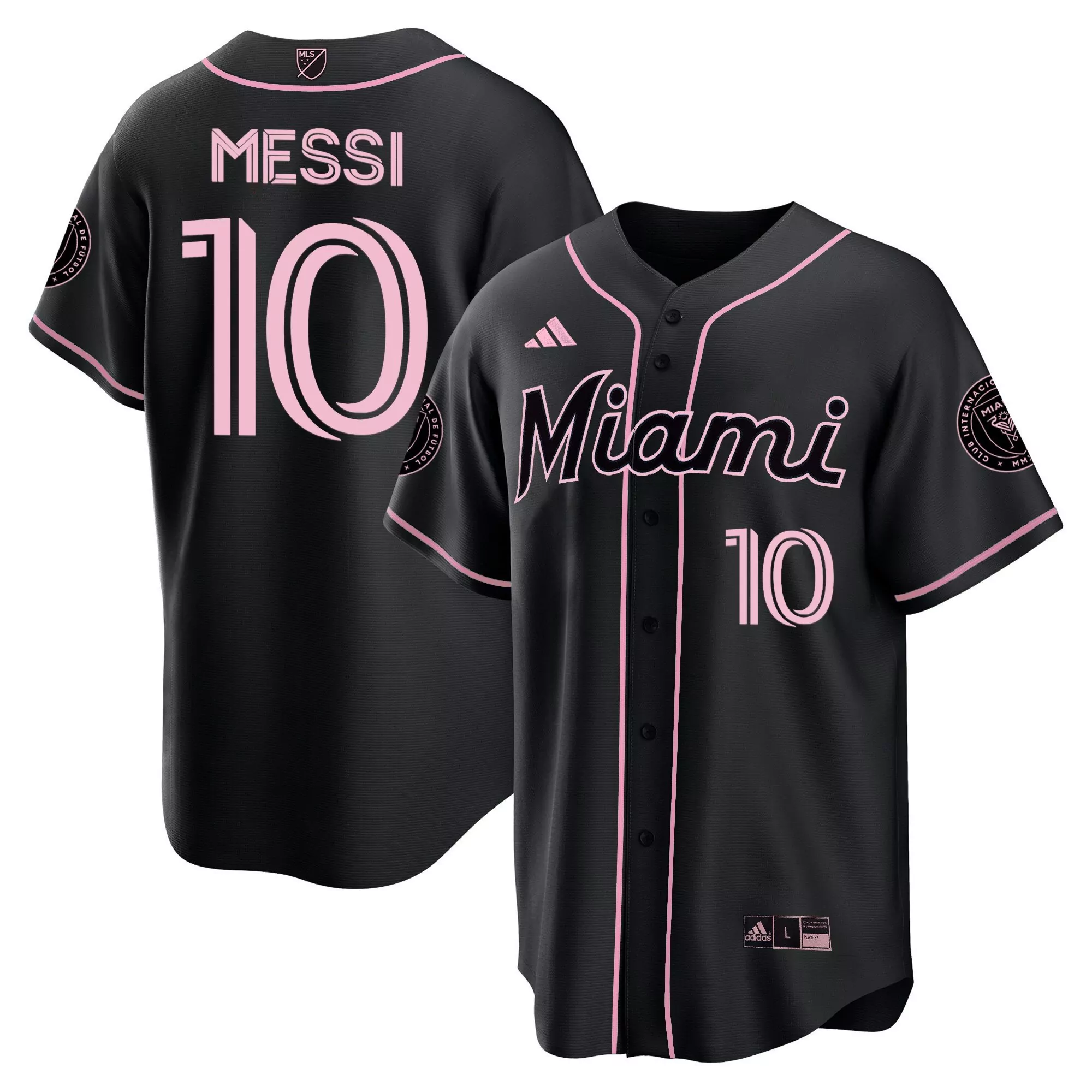 messi 10 miami 2023 men s all stitched vapor jersey black gold edition 5