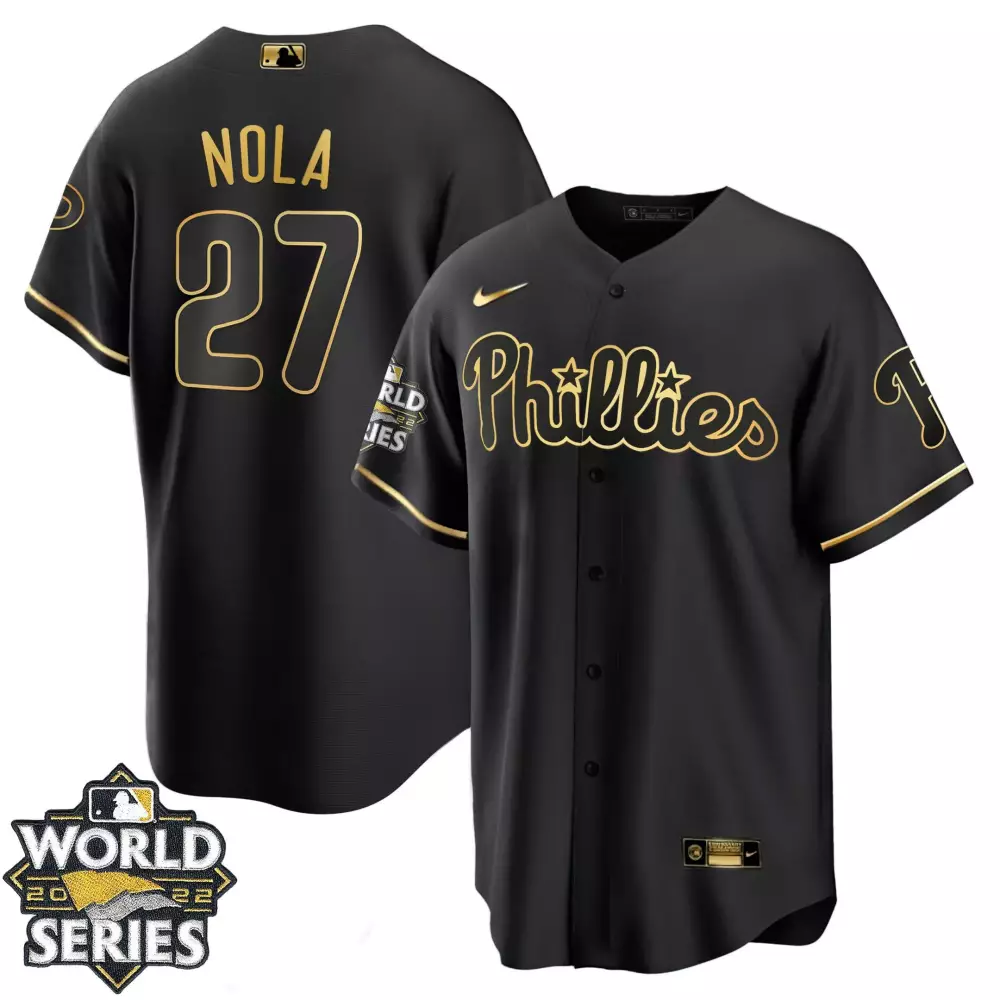 nola 27 phillies 2022 male all stitched vapor jersey world series edition black