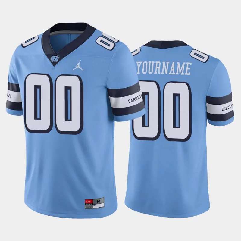 north carolina 1 jordan all stitched vapor jersey 2023 men s light blue medium