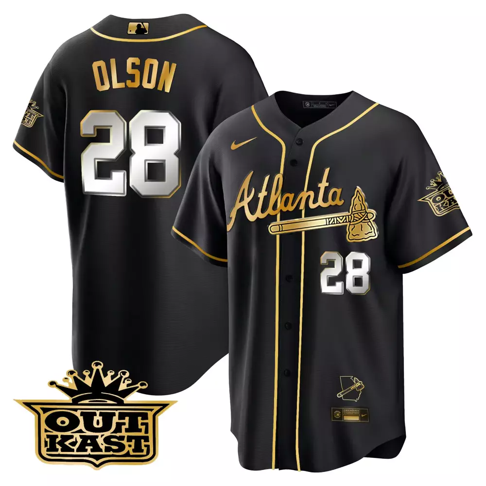 Olson 28 Atlanta 2023 Athliens Men's All Stitched Vapor Jersey | Outkast Edition | For Men