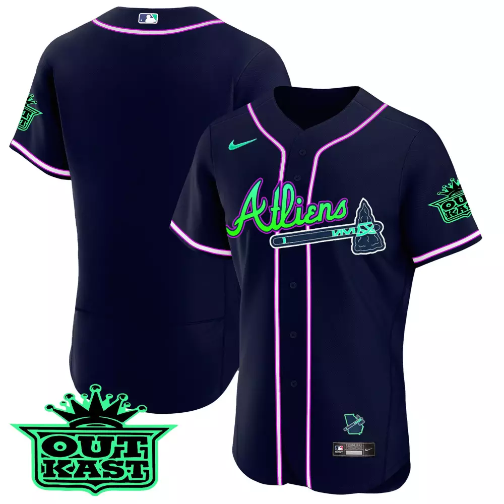 Outkast Atlanta 0 Men's 2023 White & Gold Vapor Jersey | All Stitched Limited Edition Fan Gear | For Men, Women & Youth