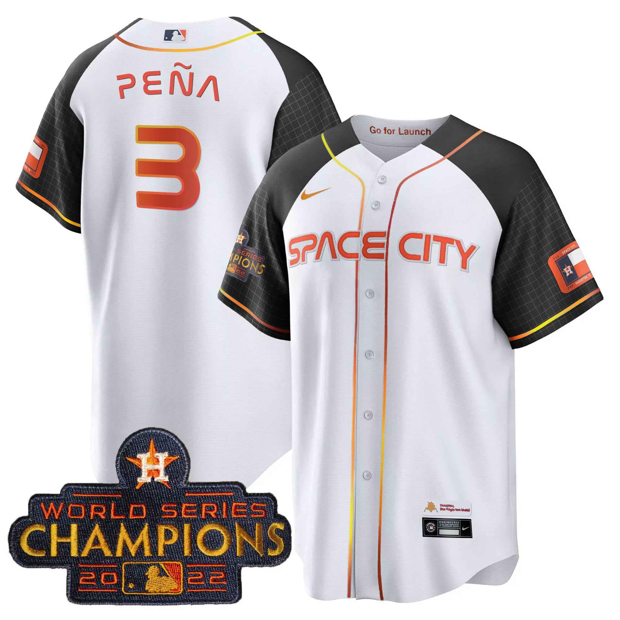 pea 3 houston 2022 male all stitched vapor jersey world champions space city edition