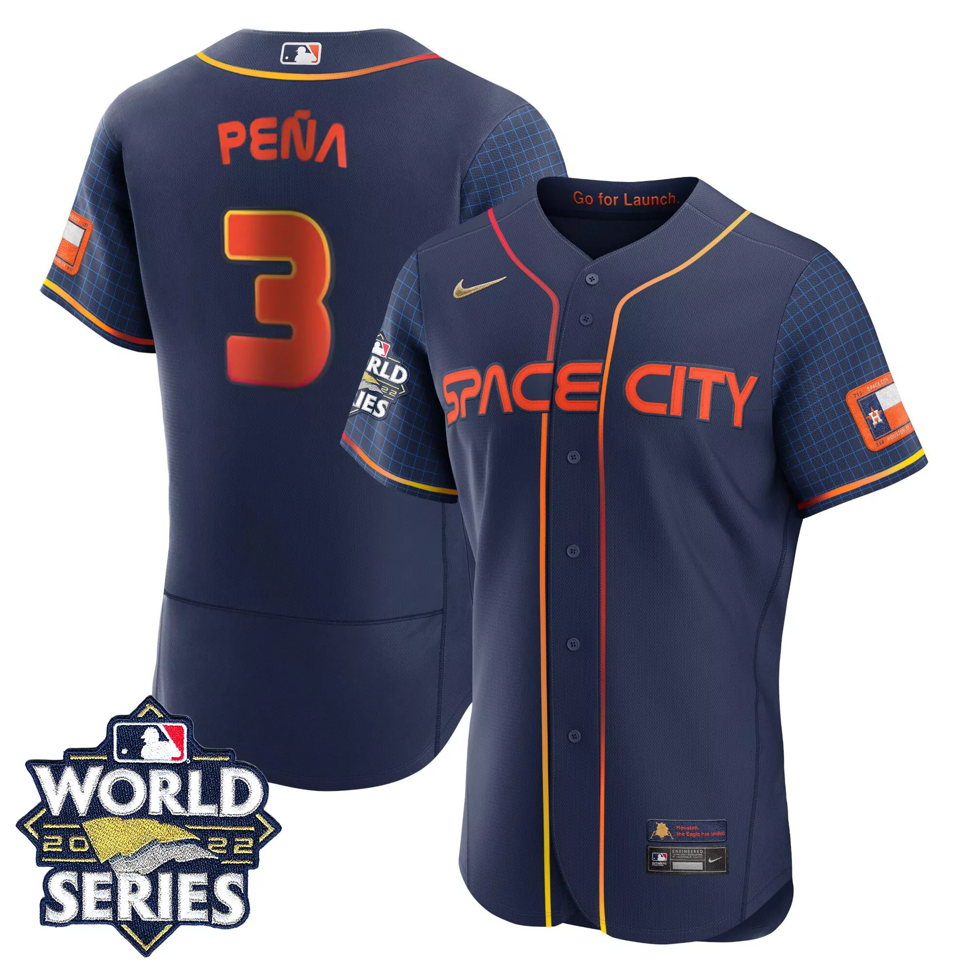 pea 3 houston 2022 male all stitched vapor jersey world series edition