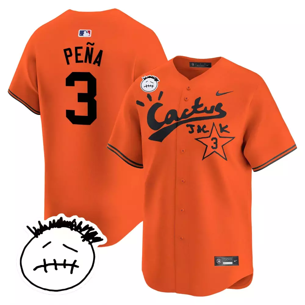 Pea 3 Houston Astros 2023 Stitched Vapor Jersey | Blue USA Flag Design | Replica Fan Gear | For Men, Women & Youth